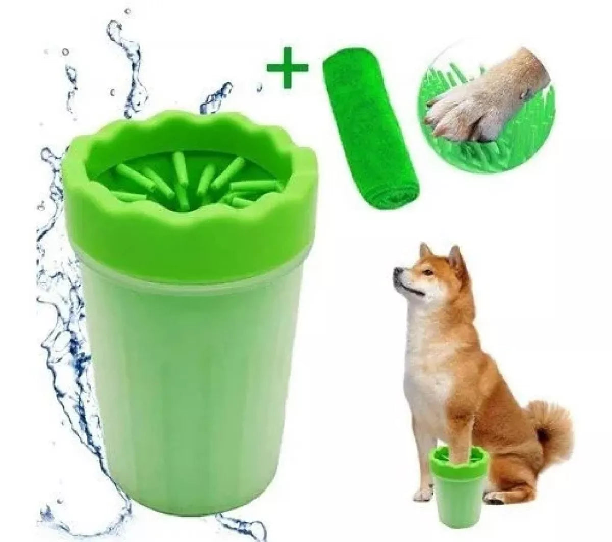 LIMPIADOR DE PATAS PARA PERROS